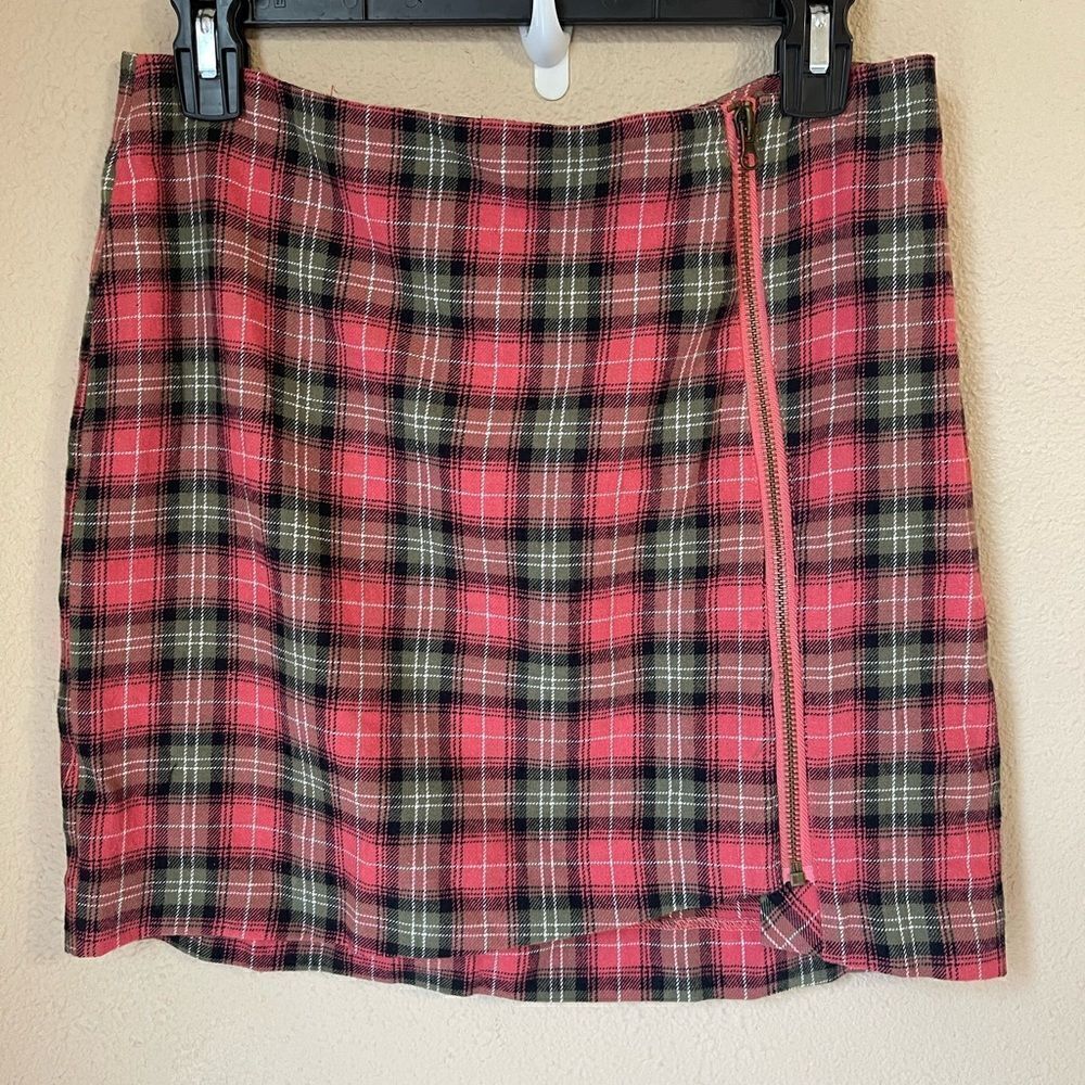 Junkfood Redplaidtartan Miniskirtsz9 — image 2 of 5